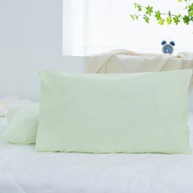 Polyester Knit Waterproof and Stain-Proof Pillowcase (Color: Green, size: 50*70(pairs)-6)