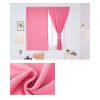 Solid Color Star Curtain White Tulle Hook&Loop No Punching Easy To Install Bedroom Girls Kids Adult Shading Simple Self-adhesive