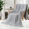 VERAMUSE 100% Cotton Blanket for Bed Weave Waffle Breathable Thin Blankets for Summer