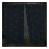 Muwago Halloween Ghost Monster Blue Blackout Curtains Luminous Glow in The Dark Themed Grommet Thermal Insulated Curtains Bedroom and Living Room Wind